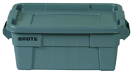 Brute 20 Gallon Tote - Lid snaps tight - Ribbed bottom - First Tool & Supply