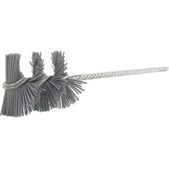 Brush Research Mfg. - 3-1/2" Bore Diam, 320 Grit, Silicon Carbide Flexible Hone - Medium, 4" OAL - First Tool & Supply