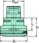 C539127701040A CAPTO ADAPTER - First Tool & Supply