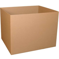 Made in USA - Pack of (5), 48" Wide x 48" Long x 48" High Corrugated Shipping Boxes - First Tool & Supply