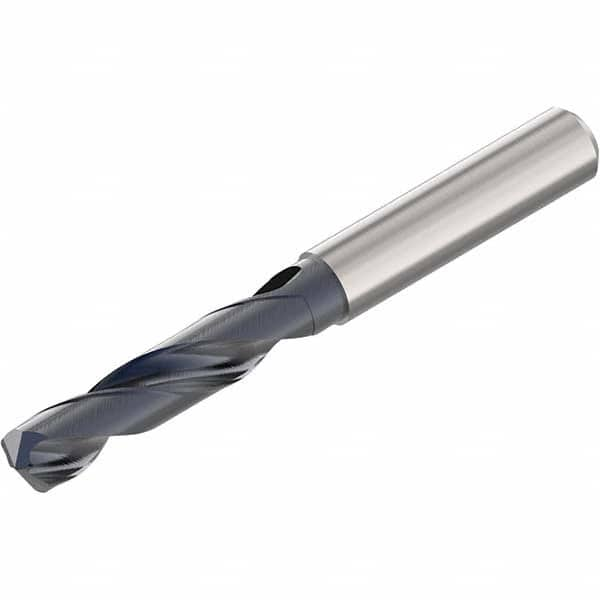 Seco - 18mm 140° Spiral Flute Solid Carbide Screw Machine Drill Bit - First Tool & Supply