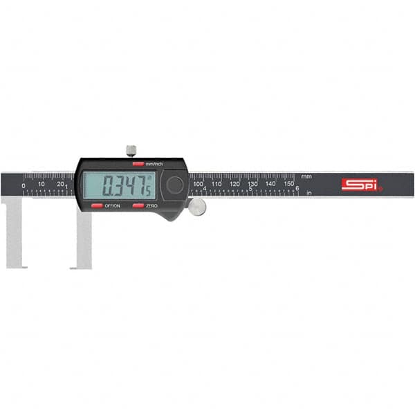 SPI - 0 to 200mm Range, 0.01mm Resolution, Electronic Caliper - First Tool & Supply