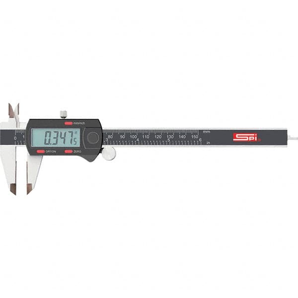 SPI - 0 to 300mm Range, 0.01mm Resolution, Electronic Caliper - First Tool & Supply