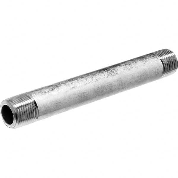 USA Sealing - 1/8 x 6" 304 Stainless Steel Pipe Nipple - First Tool & Supply