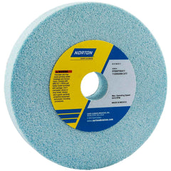 Norton - Bench & Pedestal Grinding Wheels Wheel Diameter (Inch): 6 Hole Size (Inch): 1 - First Tool & Supply