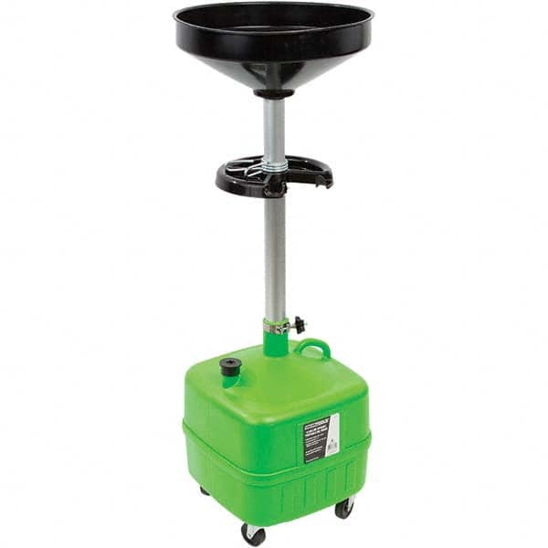 OEM Tools - Oil Drain Containers Type: Oil Lift Drain w/Casters Container Size: 9 Gal. - First Tool & Supply