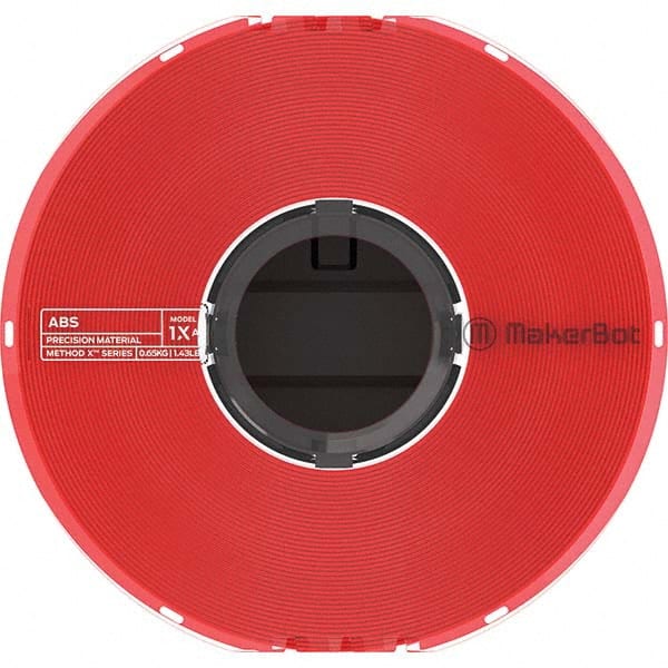 MakerBot - 3D Printer Consumables Material: ABS Color: Red - First Tool & Supply