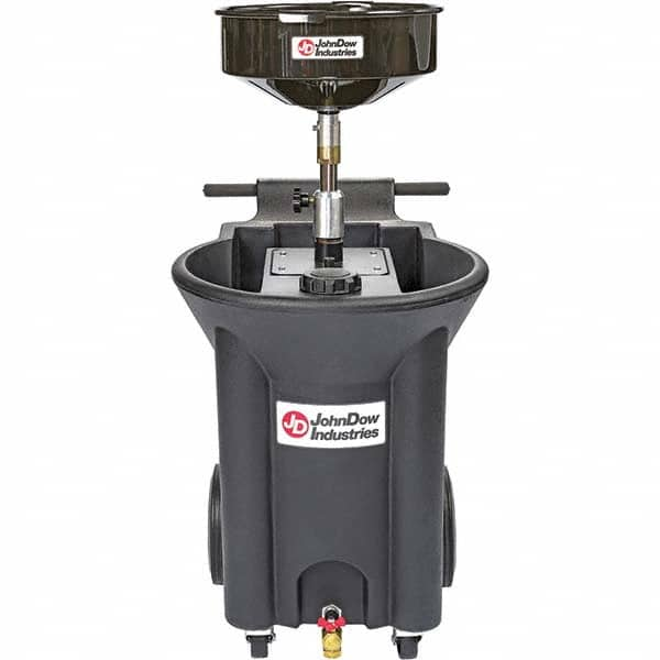 JohnDow - Oil Drain Containers Type: Oil Drain w/Casters Container Size: 22 Gal - First Tool & Supply