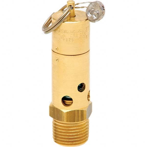 Control Devices - 1/2" Inlet, ASME Safety Valve - First Tool & Supply