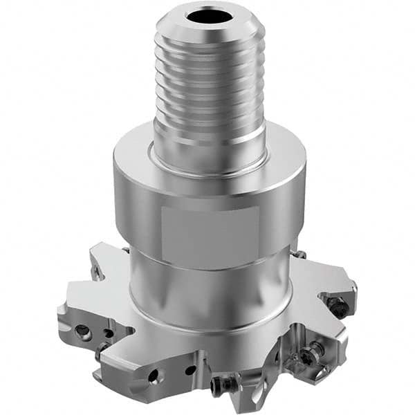 Seco - Combimaster Connection, 12mm Cutting Width, 14.9mm Depth of Cut, 63mm Cutter Diam, 8 Tooth Indexable Slotting Cutter - First Tool & Supply