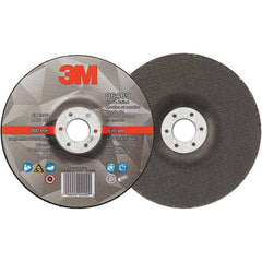 3M - Depressed-Center Wheels Wheel Diameter (Inch): 6 Wheel Thickness (Inch): 1/8 - First Tool & Supply