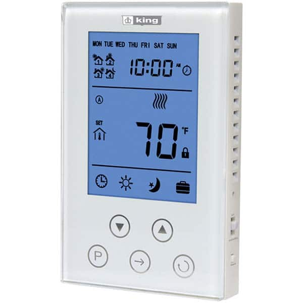 King Electric - Thermostats Type: Line Voltage Wall Thermostat Style: Line Voltage Wall Thermostat - First Tool & Supply