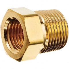 USA Sealing - 1/4 x 1/8" Brass Pipe Hex Bushing - First Tool & Supply