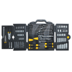 STANLEY® 1/4" & 3/8" Drive 150 Piece Mechanic's Tool Set - First Tool & Supply