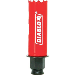 Freud - 1" Diam, 2-3/8" Cutting Depth, Hole Saw - Bi-Metal Saw, Toothed Edge - First Tool & Supply