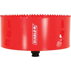 Freud - 6" Diam, 2-3/8" Cutting Depth, Hole Saw - Carbide-Tipped Saw, Toothed Edge - First Tool & Supply