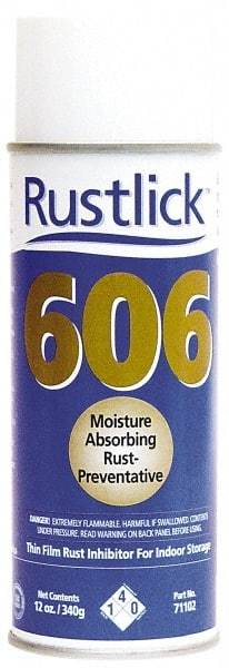 Rustlick - 12 oz Rust/Corrosion Inhibitor - Comes in Aerosol - First Tool & Supply