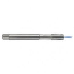 M8x1.0 6H 4-Flute Carbide Semi-Bottoming 15 degree Spiral Flute Tap-Bright - First Tool & Supply