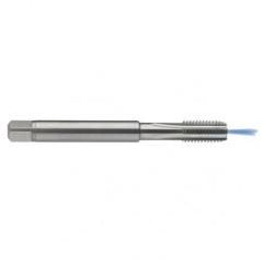 M8x1.0 6H 4-Flute Carbide Semi-Bottoming 15 degree Spiral Flute Tap-Bright - First Tool & Supply