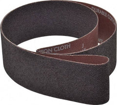 Norton - 2-1/2" Wide x 48" OAL, 36 Grit, Aluminum Oxide Abrasive Belt - Aluminum Oxide, Very Coarse, Coated, X Weighted Cloth Backing, Series R228 - First Tool & Supply