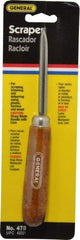 General - Hand Deburring Triangle Tool - Steel Blade, Hole Chamfering - First Tool & Supply