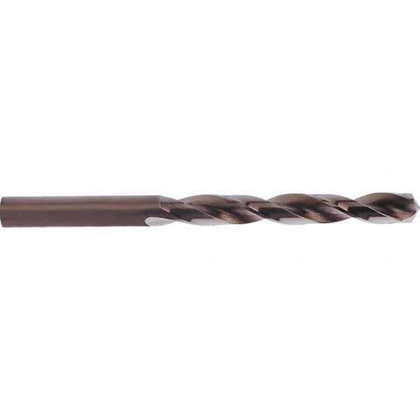 Guhring - 4.7mm 135° Cobalt Jobber Drill - Bronze Oxide Finish, Right Hand Cut, Parabolic Flute, Straight Shank, 80mm OAL, Split Point - First Tool & Supply