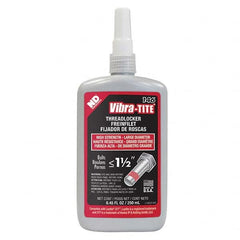 Vibra-Tite - 250 mL Bottle, Red, Large Diameter/High Strength Threadlocker - First Tool & Supply