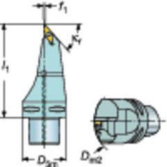 C5-SVMBL-00115-16 Capto® and SL Turning Holder - First Tool & Supply