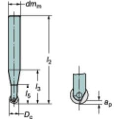 R216F-10A12C-053 CoroMill Ball Nose Finishing - First Tool & Supply