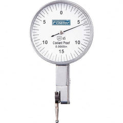 Fowler - Dial Test Indicators Maximum Measurement (Decimal Inch): 0.0300 Dial Graduation (Decimal Inch): 0.000500 - First Tool & Supply