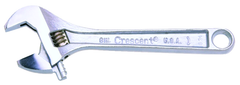 15/16" Opening - 6" OAL - Adjustable Wrench Chrome - First Tool & Supply