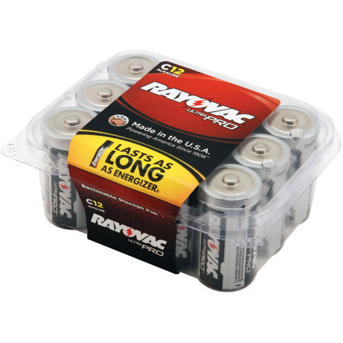 Ultra Pro Alkaline C - 12 Pack - First Tool & Supply