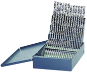 60 Pc. #1 - #60 Wire Gage HSS Bright Screw Machine Drill Set - First Tool & Supply