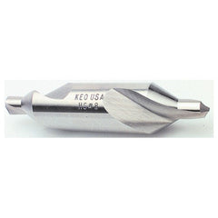 ‎#4 × 2-1/8″ OAL 60 Degree HSSCo Plain Combined Drill and Countersink Uncoated - First Tool & Supply