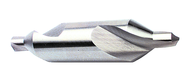Size 7; 1/4 Drill Dia x 3-1/4 OAL 60° M42 Combined Drill & Countersink - First Tool & Supply