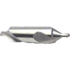 #16 × 3″ OAL 60 Degree HSS Bell Combined Drill and Countersink Uncoated - First Tool & Supply