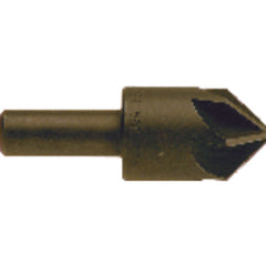 ‎5/16 Size-1/4 Shank-90° 6 Flute Countersink - First Tool & Supply