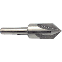 ‎3/4″ Size-1/2″ Shank-90° 4 Flute Machine Countersink - First Tool & Supply