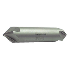 ‎1/8″ Size-1-1/2″ OAL-90° 2/4 Flute Double End 3N1 Drill Point Countersink - First Tool & Supply