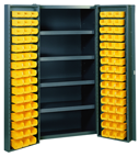 38 x 24 x 72'' (96 Bins Included) - Bin Storage Cabinet - First Tool & Supply