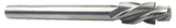 #5 Screw Size-4-1/8 OAL-HSS-Straight Shank Capscrew Counterbore - First Tool & Supply