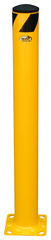Bollards - Indoors/outdoors to protect work areas, racking and personnel - Powder coated safety yellow finish - Molded rubber caps are removable - First Tool & Supply
