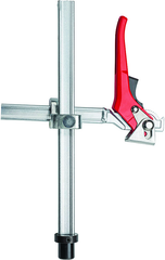 28mm Welding Clamp - Variable Throat Depth - Lever Handle - First Tool & Supply