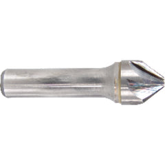 ‎3/16″ Size-3/16″ Shank-120°-CBD 6 Flute Chatterless Countersink - First Tool & Supply