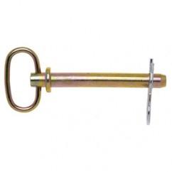 1"X4-1/2" HITCH PIN YELLOW CHROMATE - First Tool & Supply