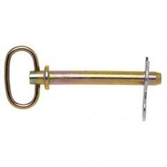 1"X6-3/4" HITCH PIN YELLOW CHROMATE - First Tool & Supply