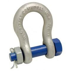 1/2" ANCHOR SHACKLE BOLT TYPE - First Tool & Supply