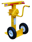 Heavy Duty Trailer Stabilizing Jacks - #CH-BEAM-SN - Includes reflective collar - 16" solid foam wheels - Hand crank operation - First Tool & Supply
