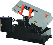 #MH-460M - 9" x 18" Manual Swivel Header Mitering Horizontal Bandsaw - 2HP - First Tool & Supply