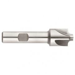 1/8" Radius - 5/8 x 1/2" Shank - Cobalt - Corner Rounding EM - 4 FL Uncoated - First Tool & Supply